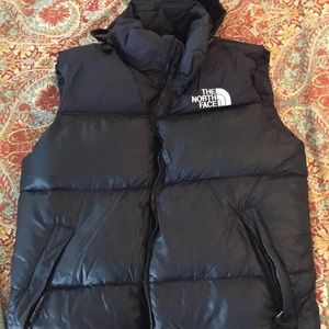 North face puffy vest